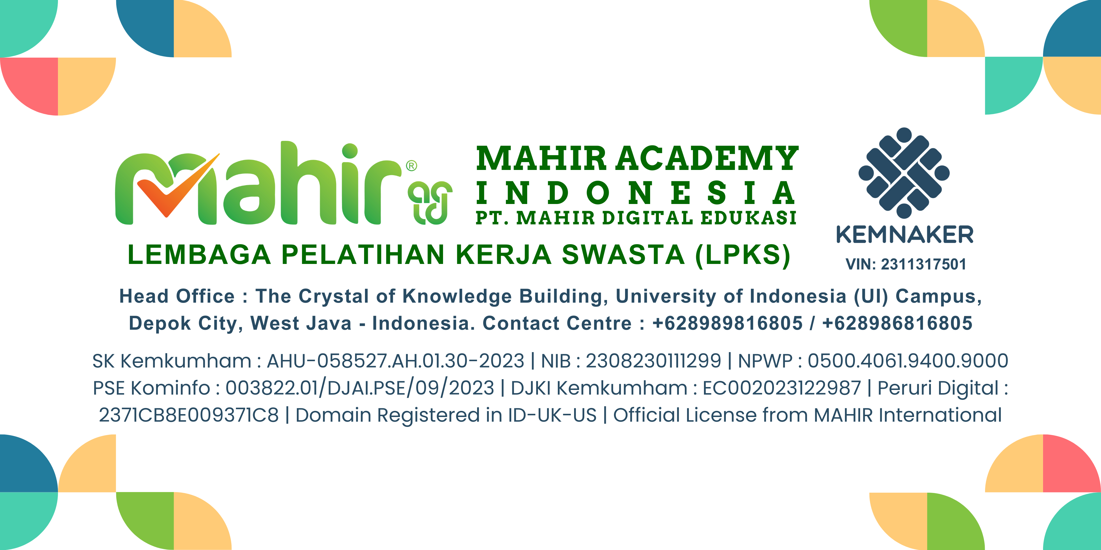 MAHIR Academy Indonesia International Digital Edukasi